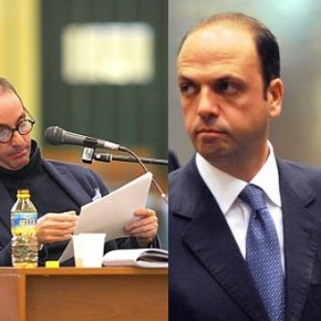 Alfano risponde alle deposizioni fatte da Ciancimino