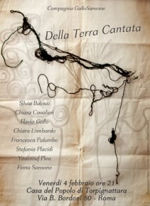 Della Terra Cantata: Compagnia "Gallo Sansone" alla Casa del Popolo