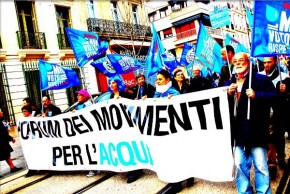 CONSULTA FA SALTARE PRIVATIZZAZIONE ACQUA E SERVIZI PUBBLICI. GRANDE VITTORIA DEI MOVIMENTI