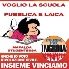 RIVOLUZIONE CIVILE E RIFONDAZIONE COMUNISTA SONO BENI INDISPONIBILI AL PD