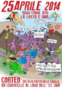 25 APRILE AL LAGHETTO DELLA SNIA. VIDEOINTERVISTE