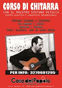 Corso di Chitarra alla Casa del Popolo di Torpignattara