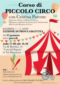 Corso di Piccolo Circo con Cristina Parente