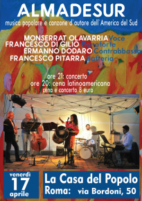 ALMADESUR - musica popolare e canzoni d'autore dell'America del Sud