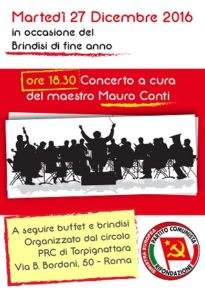 Brindisi di fine anno
