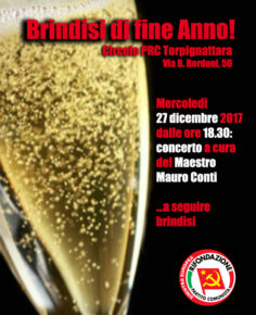 Brindisi di fine anno