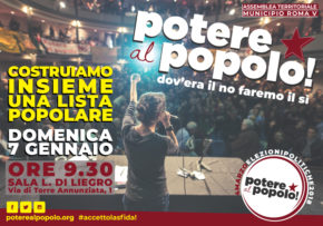 Potere al Popolo V Municipio - Roma