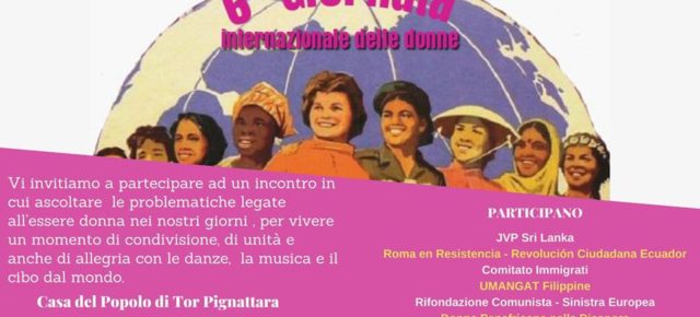 6º INCONTRO DI DONNE MIGRANTI E ITALIANE 6º INCONTRO DI DONNE MIGRANTI E ITALIANE