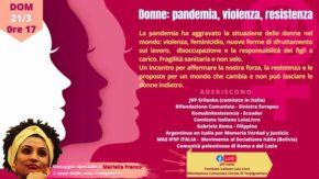 Condizione della Donna - domenica 21 marzo alle ore 17 [evento online]