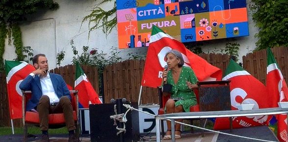 Intervento della nostra candidata presidente Cristina Grandi ad una iniziativa della CGIL Intervento della nostra candidata presidente Cristina Grandi ad una iniziativa della CGIL