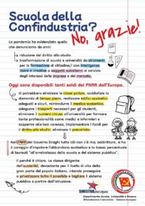 Scuola della Confindustria? NO, grazie!.