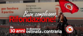 Buon Compleanno Rifondazione!!!! Buon Compleanno Rifondazione!!!!