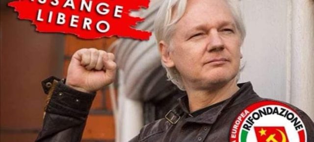 Presidio #FreeAssange davanti alla sede #Rai a Roma Presidio #FreeAssange davanti alla sede #Rai a Roma