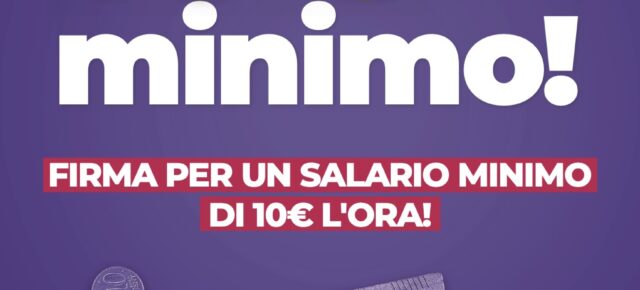 SALARIO MINIMO - 70 mila firme depositate al Senato da Unione popolare