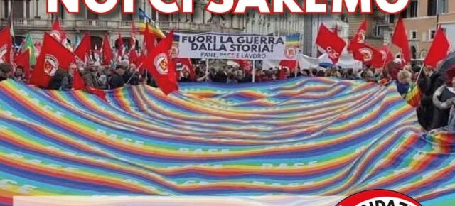 5 APRILE A ROMA, IN PIAZZA CONTRO IL RIARMO!